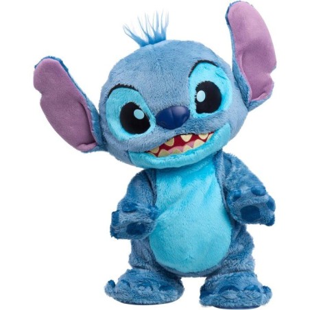 Peluche interactive STITCH Double Trouble - 36 cm - Plus de 50 sons et