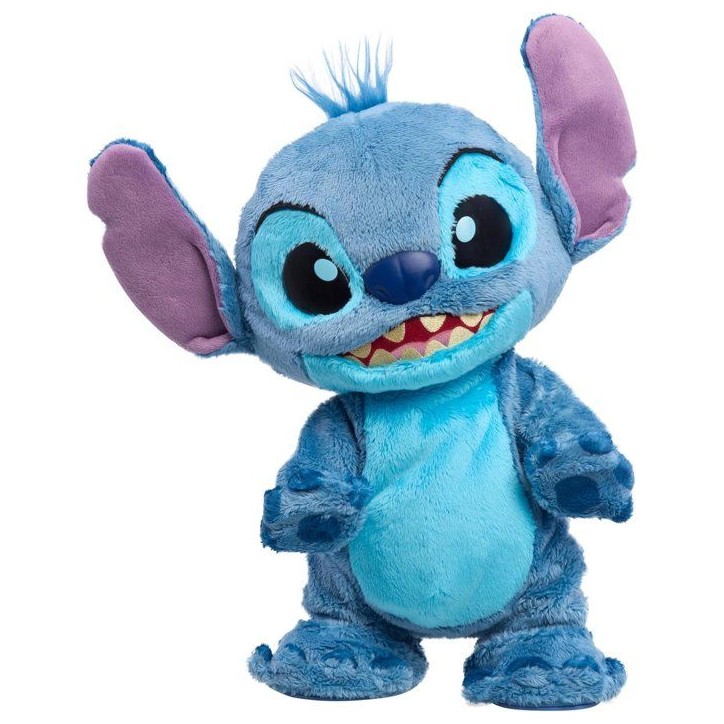 Peluche interactive STITCH Double Trouble - 36 cm - Plus de 50 sons et réactions - 2 modes de jeu - Lilo et Stitch - dès 3 ans Peluche interactive STITCH Double Trouble - 36 cm - Plus de 50 sons et réactions - 2 modes de jeu - Lilo et Stitch - dès 3 ans