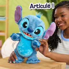 Peluche interactive STITCH Double Trouble - 36 cm - Plus de 50 sons et