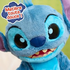 Peluche interactive STITCH Double Trouble - 36 cm - Plus de 50 sons et
