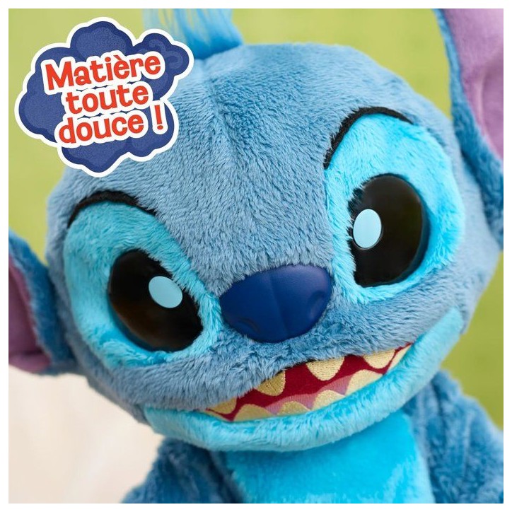 Peluche interactive STITCH Double Trouble - 36 cm - Plus de 50 sons et réactions - 2 modes de jeu - Lilo et Stitch - dès 3 ans Peluche interactive STITCH Double Trouble - 36 cm - Plus de 50 sons et réactions - 2 modes de jeu - Lilo et Stitch - dès 3 ans