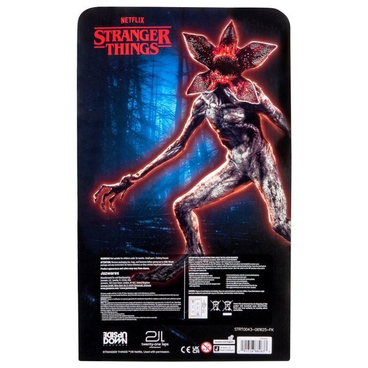 Peluche Démogorgon - STRANGER THINGS - 30 cm - interactive - effets sonores