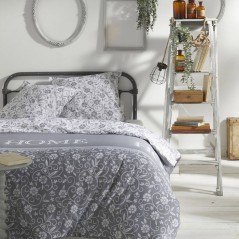 Parure de lit 2 personnes - TODAY - Charme - Imprimé floral - 100% co