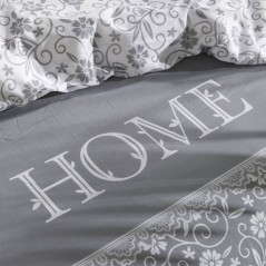 Parure de lit 2 personnes - TODAY - Charme - Imprimé floral - 100% co
