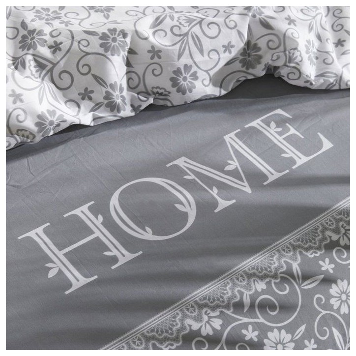 Parure de lit 2 personnes - TODAY - Charme - Imprimé floral - 100% coton 57 fils - 3 pièces Parure de lit 2 personnes - TODAY - Charme - Imprimé floral - 100% coton 57 fils - 3 pièces