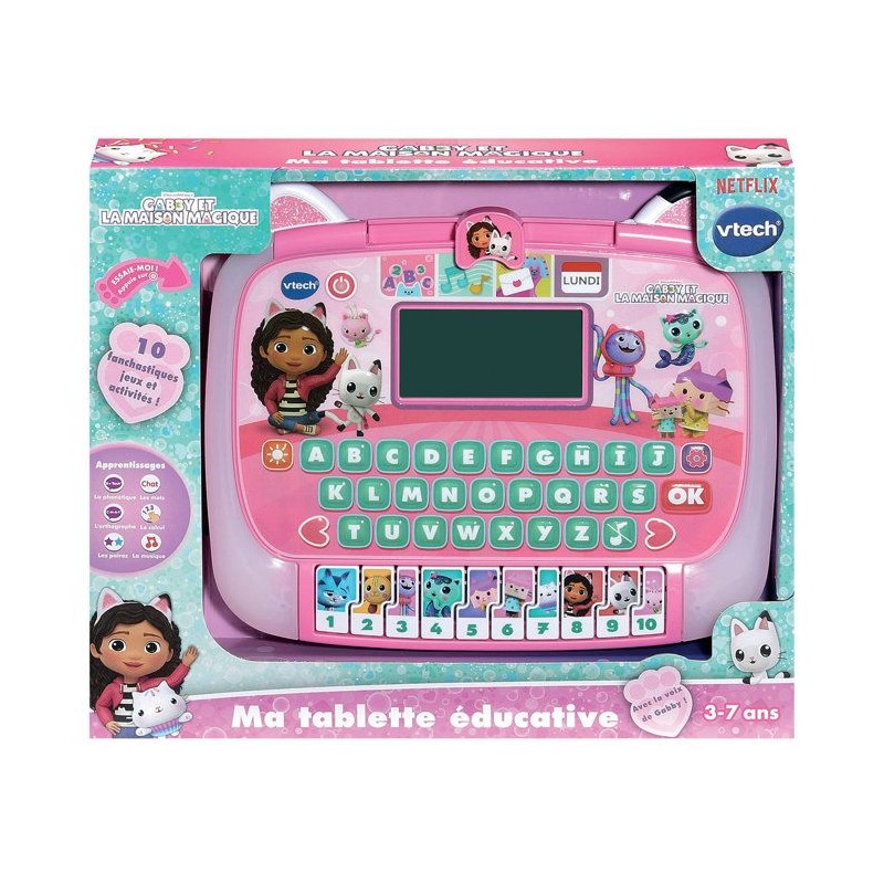 VTECH - GABBY ET LA MAISON MAGIQUE - MA TABLETTE ÉDUCATIVE - Multicol