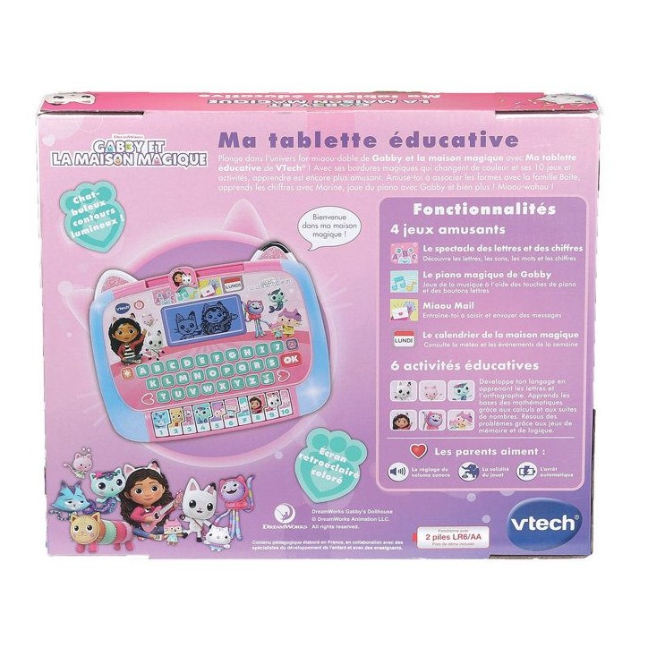 VTECH - GABBY ET LA MAISON MAGIQUE - MA TABLETTE ÉDUCATIVE - Multicolore