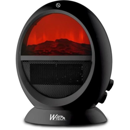 Foyer décoratif soufflant - 2000 W - WARMTECH - WTFED1500-N - ROND -