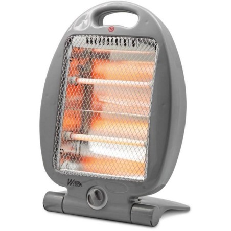 Chauffage halogène - 800 W - WARMTECH - WTHH800 - Gris