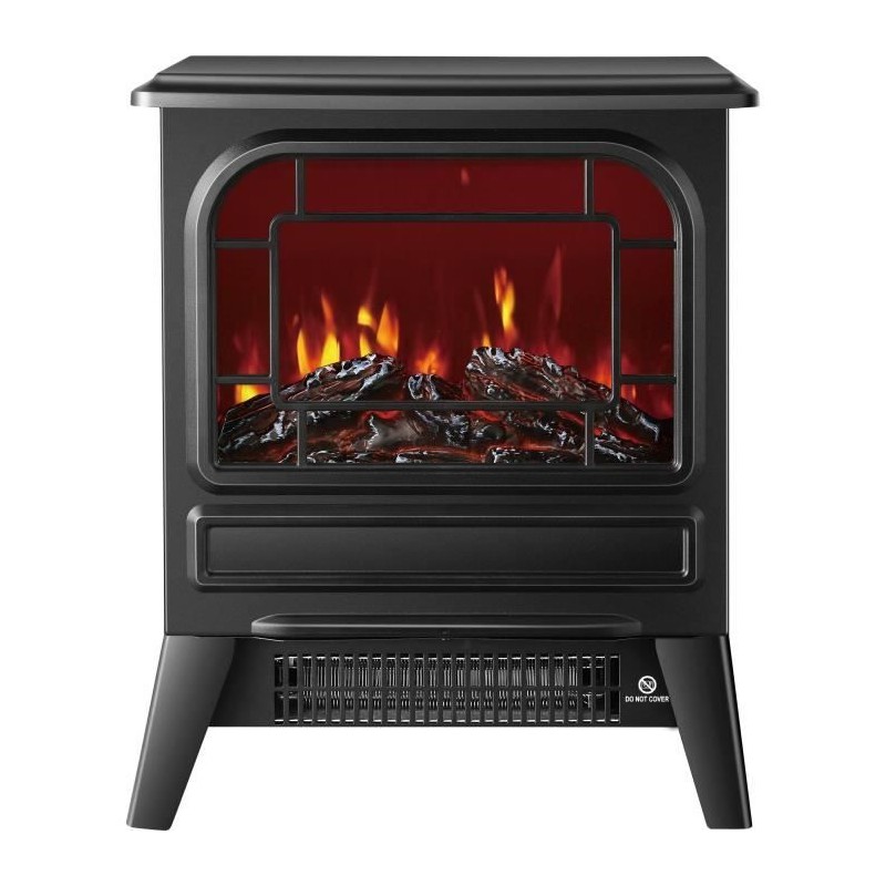 Foyer décoratif soufflant - 1850 W - WARMTECH - WTFF1850 - Horizontal