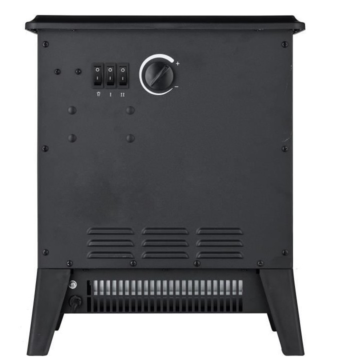 Foyer décoratif soufflant - 1850 W - WARMTECH - WTFF1850 - Horizontal - Noir Foyer décoratif soufflant - 1850 W - WARMTECH - WTFF1850 - Horizontal - Noir