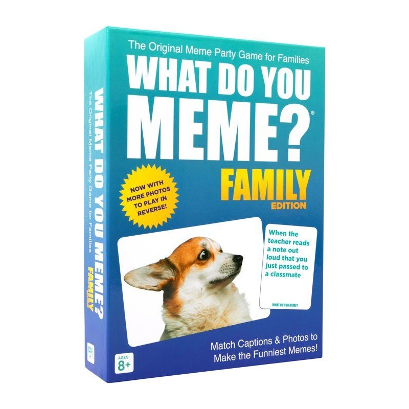 Jeu d'ambiance familial - WHAT DO YOU MEME - Family Edition - Humour e