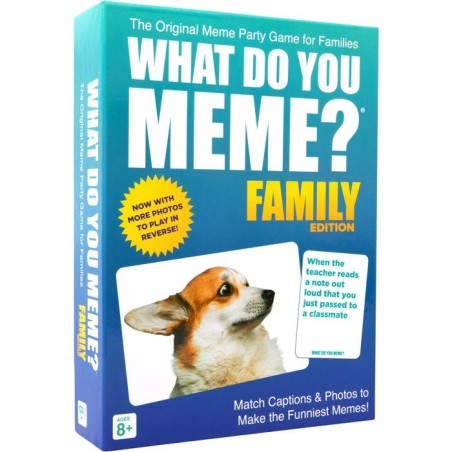 Jeu d'ambiance familial - WHAT DO YOU MEME - Family Edition - Humour e