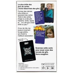 Jeu d'ambiance - WHAT DO YOU MEME - Edition GIF - Cartes et GIF animé
