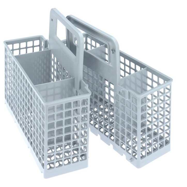 Panier à couverts lave-vaisselle - WPRO - DWB304 - Universel - Modulable - Double compartiment