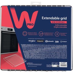 Grille universelle extensible - WPRO - ACC011 - Ajustable 32-56 cm - Multi-usage - Acier chromé