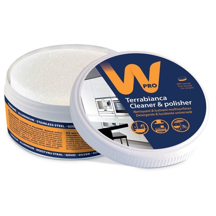 Nettoyant multisurfaces - WPRO - 250g - Écologique - Non abrasif - Parfum citron Nettoyant multisurfaces - WPRO - 250g - Écologique - Non abrasif - Parfum citron