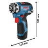Bosch - Perceuse-visseuse sans fil GSR 12V-35 FC Flexiclic - 35Nm sans