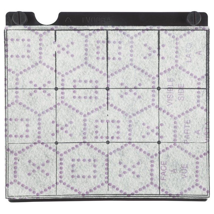 Filtre charbon hotte - WPRO - CHF15/1 - Anti-odeurs - Haute performance - Type 15