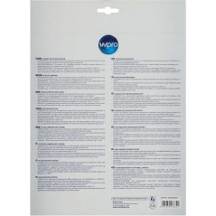 Filtre charbon hotte - WPRO - CHF180/1 - Anti-odeurs - Haute performan