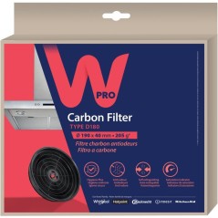 Filtre charbon hotte - WPRO - CHF180/1 - Anti-odeurs - Haute performan