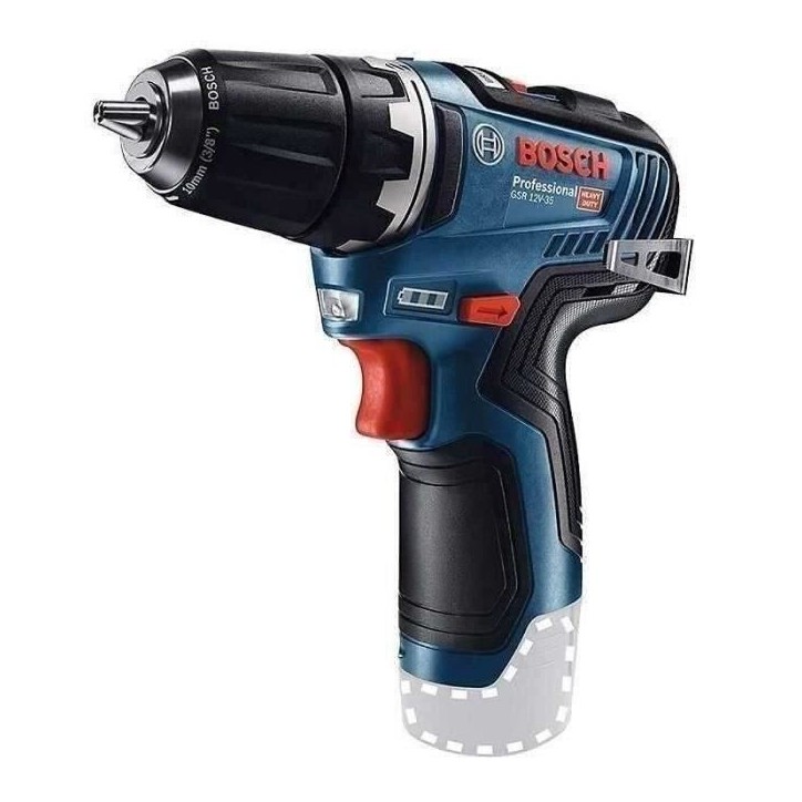 Perceuse-visseuse Bosch Professional GSR 12V-35 FC Flexiclick sans batterie avec 4 adaptateurs FlexiClick + L-BOXX - 06019H3003 Perceuse-visseuse Bosch Professional GSR 12V-35 FC Flexiclick sans batterie avec 4 adaptateurs FlexiClick + L-BOXX - 06019H3003