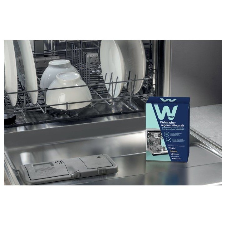 Sel régénérant lave-vaisselle - WPRO - DWS115 - Anti-calcaire - Haute pureté - 1 kg Sel régénérant lave-vaisselle - WPRO - DWS115 - Anti-calcaire - Haute pureté - 1 kg