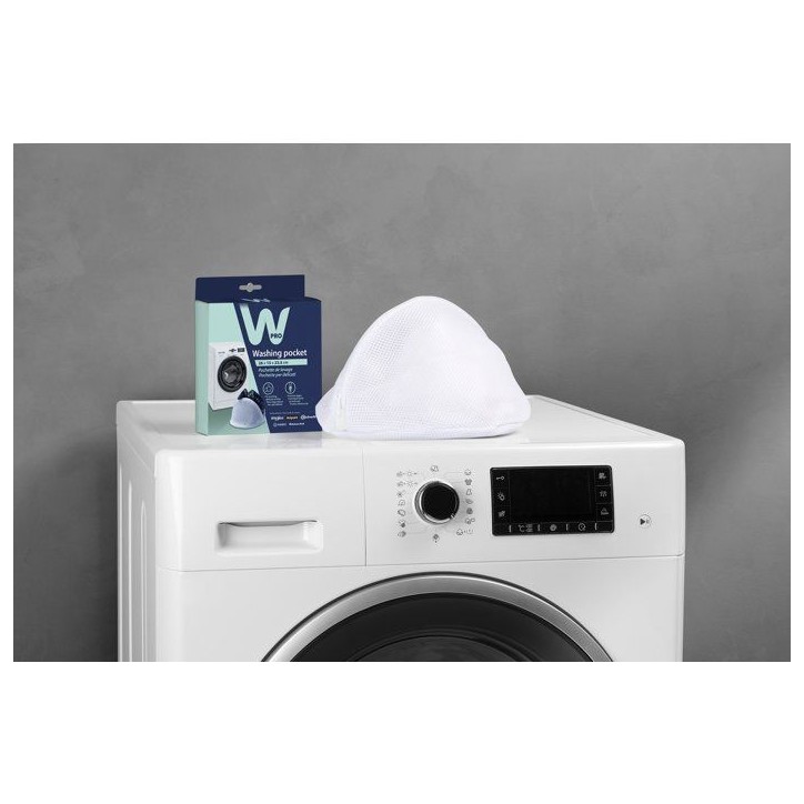 Pochette de lavage - WPRO - WAS200 - Linge délicat - Fermeture zip - Protection textile