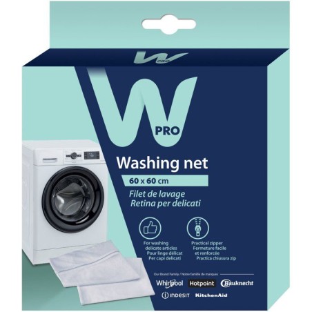 Filet de lavage linge - WPRO - WAS606 - Protection textile - Anti-perte - 60x60 cm