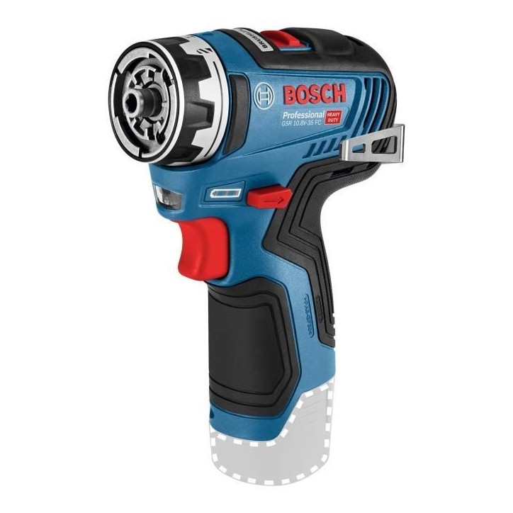 Perceuse-visseuse BOSCH PROFESSIONAL Flexiclick 12V 35 Nm sans batterie ni chargeur Brushless - GSR12V-35FC 06019H3004 Perceuse-visseuse BOSCH PROFESSIONAL Flexiclick 12V 35 Nm sans batterie ni chargeur Brushless - GSR12V-35FC 06019H3004