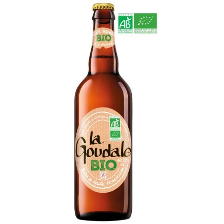 La Goudale Blonde Bio - Biere blonde Bio - Bouteille 75cl