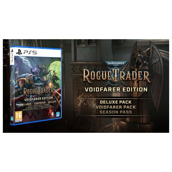 Warhammer 40,000 Rogue Trader Voidfarer Edition - Jeu PS5 Warhammer 40,000 Rogue Trader Voidfarer Edition - Jeu PS5