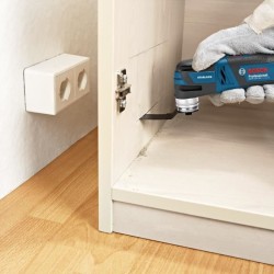 Découpeur-ponceur Bosch Professional GOP 12V-28 + 2 Batteries 3,0Ah +