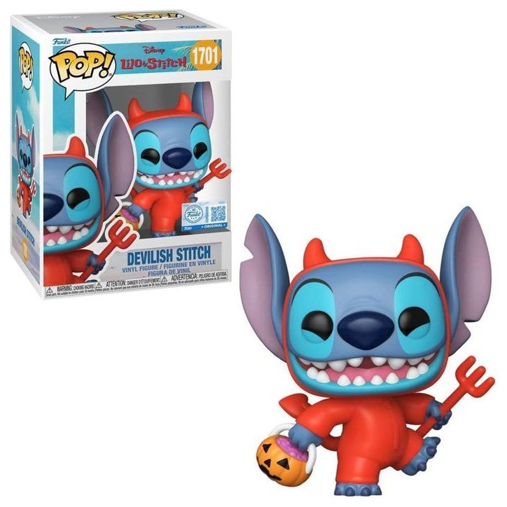 Figurine Funko Pop! - Disney - Stitch en Diable n°1701 Chase