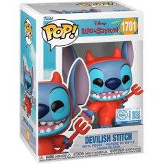 Figurine Funko Pop! - Disney - Stitch en Diable n°1701 Chase
