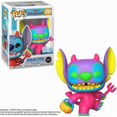 Figurine Funko Pop! - Disney - Stitch en Diable n°1701 Chase