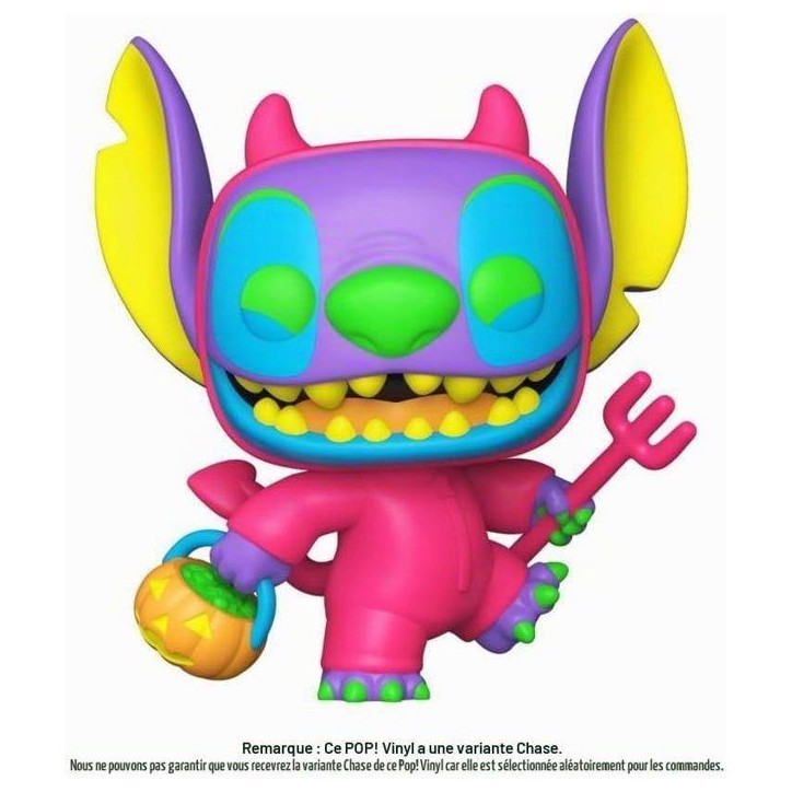 Figurine Funko Pop! - Disney - Stitch en Diable n°1701 Chase