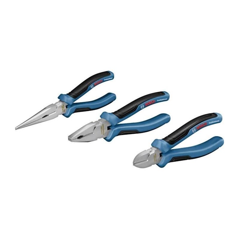Bosch Professional - Set de 3 pinces Bosch Professional - Set de 3 pinces