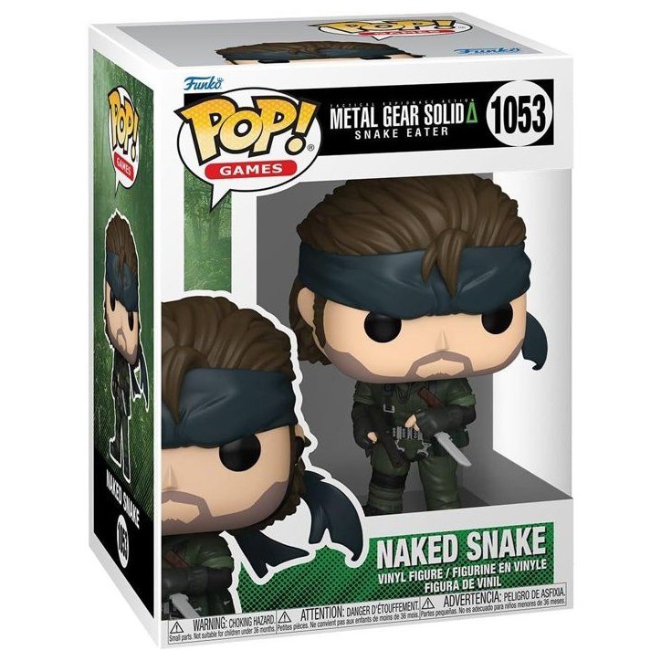 Figurine Funko Pop! - Games Metal Gear Solid Snake Eater - Naked Snake n°1053 Figurine Funko Pop! - Games Metal Gear Solid Snake Eater - Naked Snake n°1053
