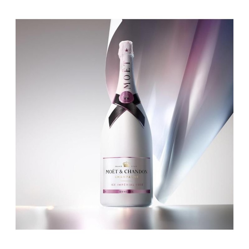 Champagne Moët & Chandon Ice Imperial Rosé Demi-Sec 12% - 75cl