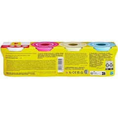 Play-Doh pack de 4 pots de pâte a modeler confettis - PLAY-DOH - G17