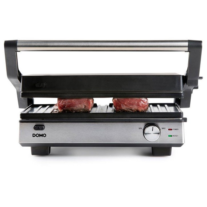 Gril de contact multifonction 2 en 1 - DOMO - DO9287G - Gril et gaufrier - Plaques amovibles - 1800 W Gril de contact multifonction 2 en 1 - DOMO - DO9287G - Gril et gaufrier - Plaques amovibles - 1800 W