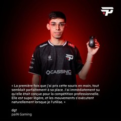 Souris Gamer - Sans Fil - Corsair - SABRE v2 PRO Ultralight - Noir