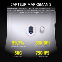Souris Gamer - Sans Fil - Corsair - SABRE v2 PRO Ultralight - Noir