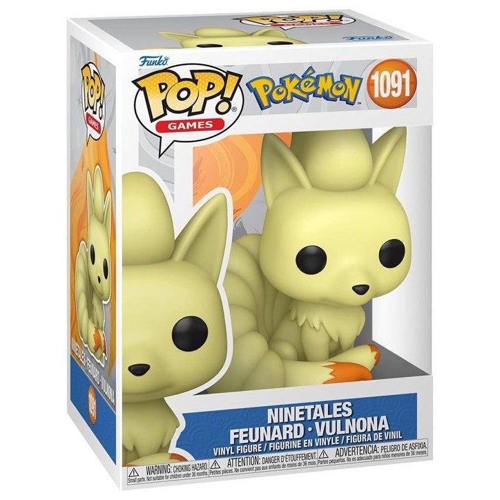 Figurine Funko Pop! - Games Pokémon - Feunard n°1091 Figurine Funko Pop! - Games Pokémon - Feunard n°1091