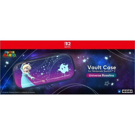 Housse de protection - HORI - Super Mario Galaxy - Nintendo Switch 2 - Rangement 10 jeux - Motif Harmonie