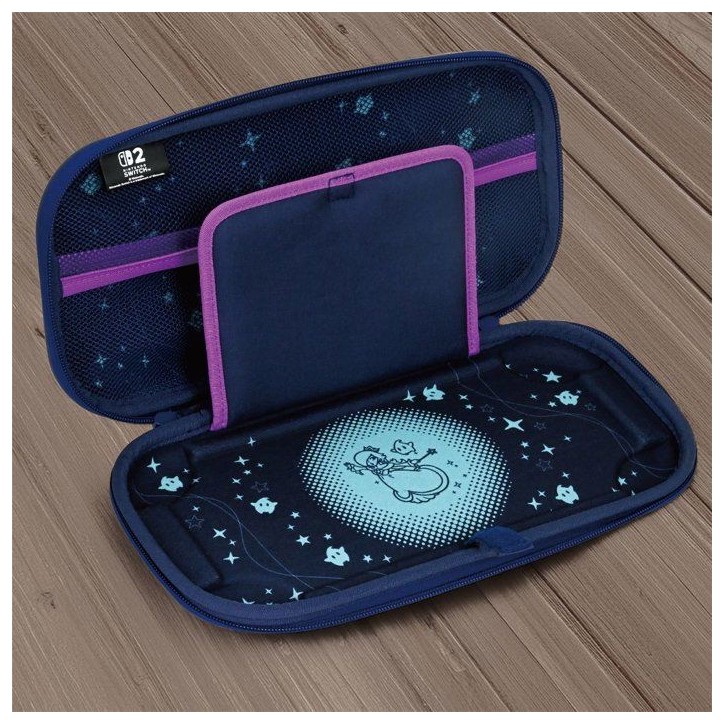 Housse de protection - HORI - Super Mario Galaxy - Nintendo Switch 2 - Rangement 10 jeux - Motif Harmonie