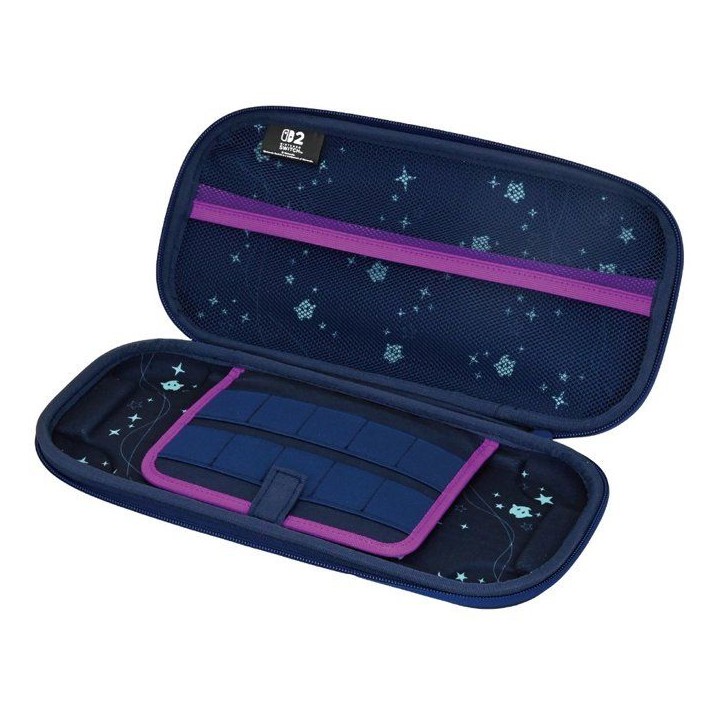 Housse de protection - HORI - Super Mario Galaxy - Nintendo Switch 2 - Rangement 10 jeux - Motif Harmonie