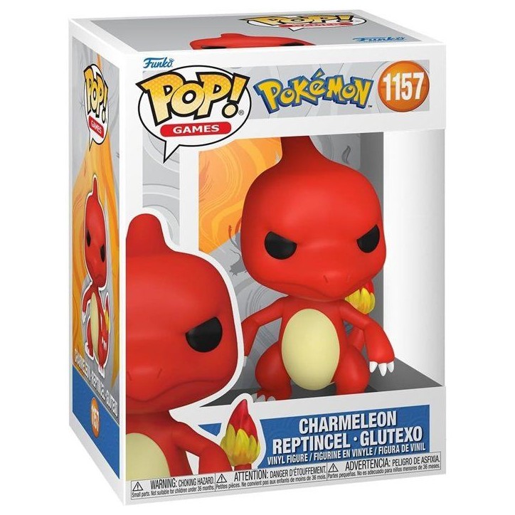 Figurine Funko Pop! - Games Pokémon - Reptincel n°1157 Figurine Funko Pop! - Games Pokémon - Reptincel n°1157
