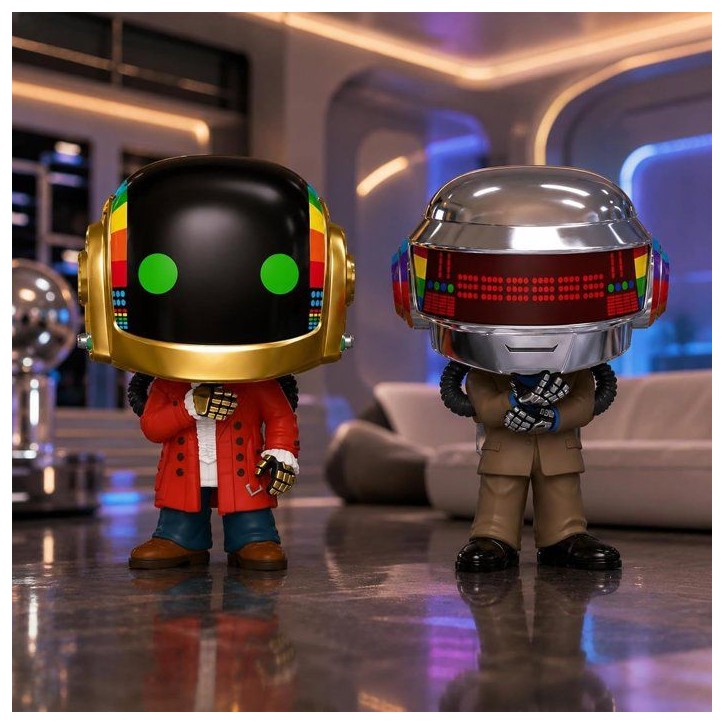 Figurine Funko Pop! - Rocks - Pack 2 figurines a collectionner Daft Punk Discovery Era Figurine Funko Pop! - Rocks - Pack 2 figurines a collectionner Daft Punk Discovery Era